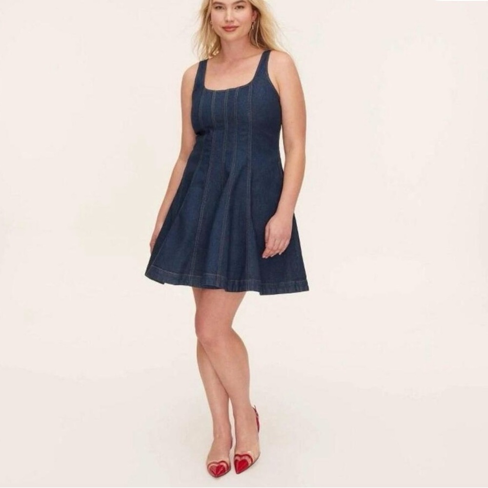 Kate Spade Blue Denim Dress - Picture 4 of 5